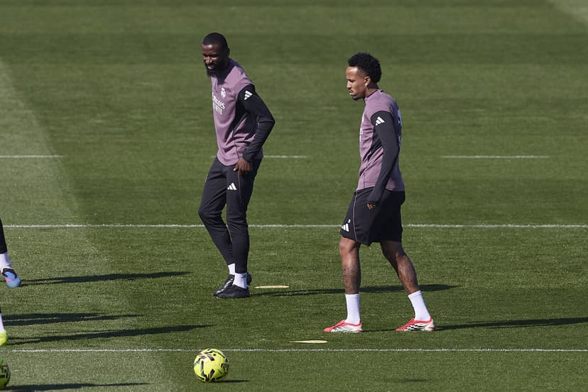 Real Madrid wrap up preparations for Elche clash as Militão edges closer to return