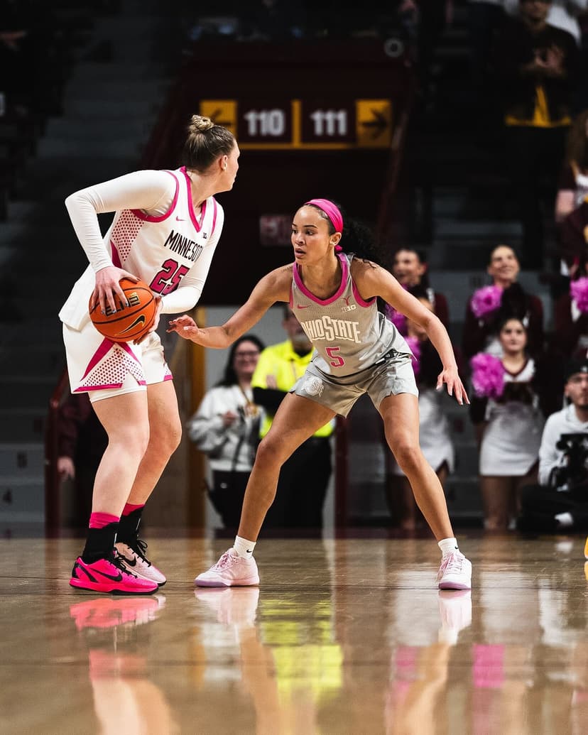 No. 10 Ohio State Women's Basketball Outmatched by No. 23 Minnesota