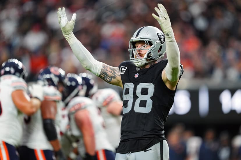 Raiders GM throws cold water on Maxx Crosby trade smoke at NFL Combine
