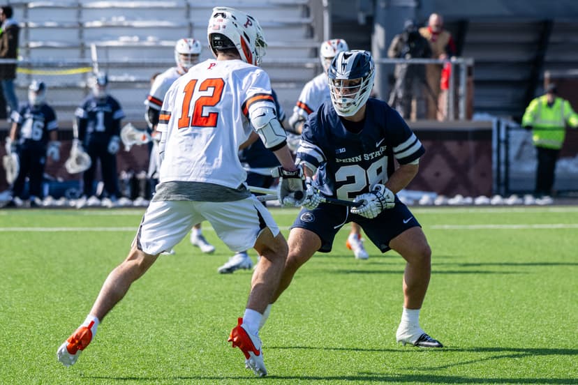 Men's Lacrosse Upsets Princeton
