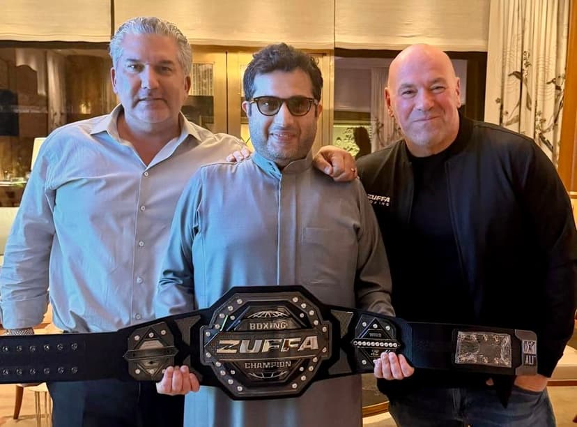 Zuffa Boxing Awards First Diamond-Encrusted Belt
