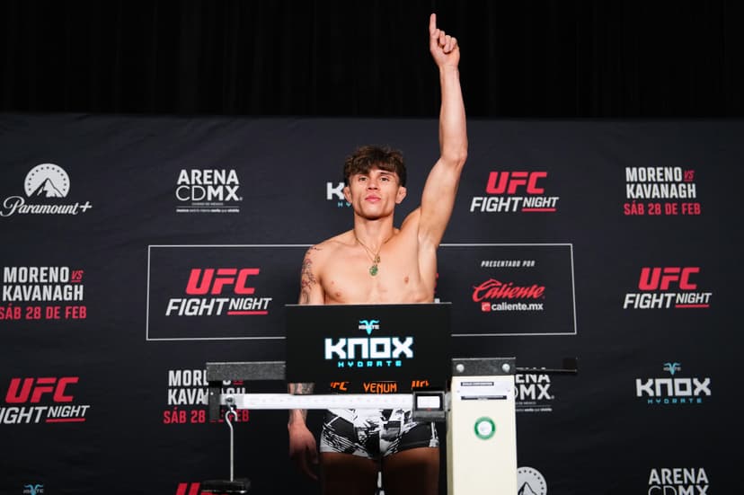 UFC Mexico weigh-in results: Brandon Moreno, Lone’er Kavanagh lead perfect slate of weigh-ins