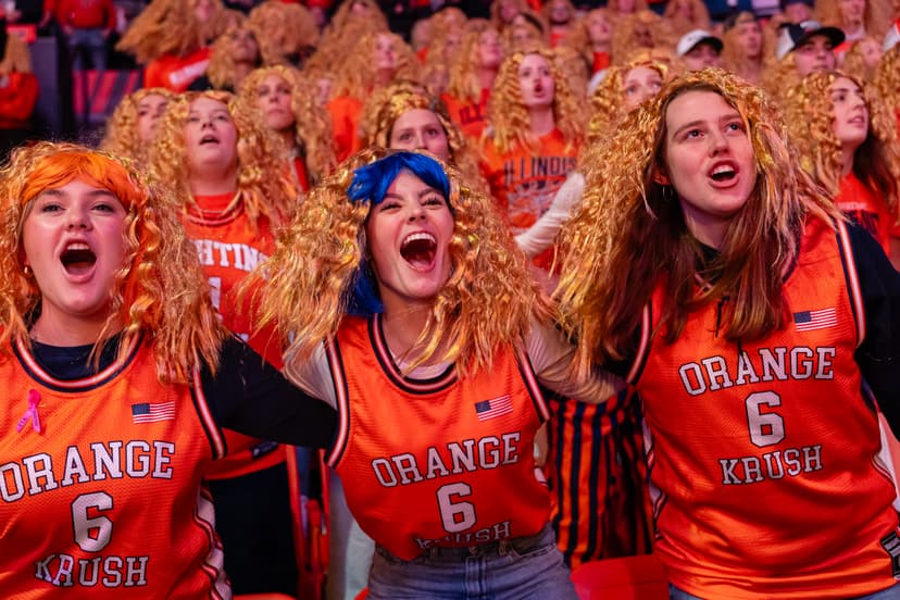 Illinois' Orange Krush Responds to Online Criticism