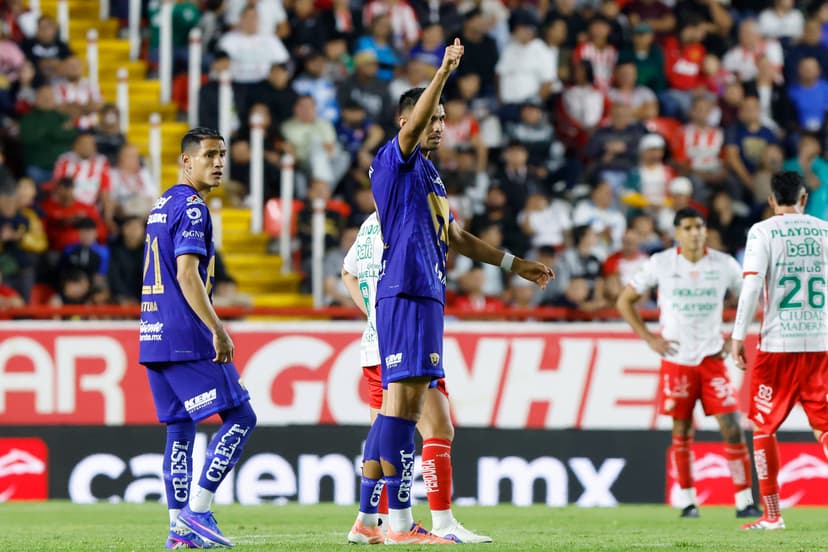 Pumas continues their impressive start after defeating Necaxa