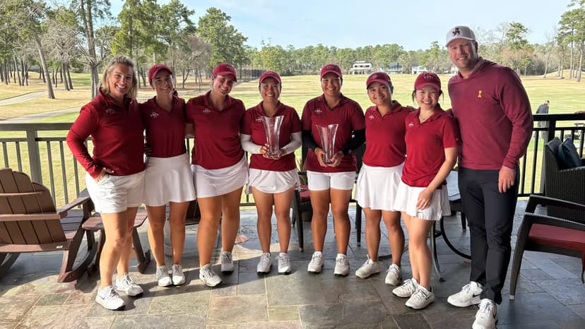 Iowa State Cyclonitas Win Texas Golf Throwdown