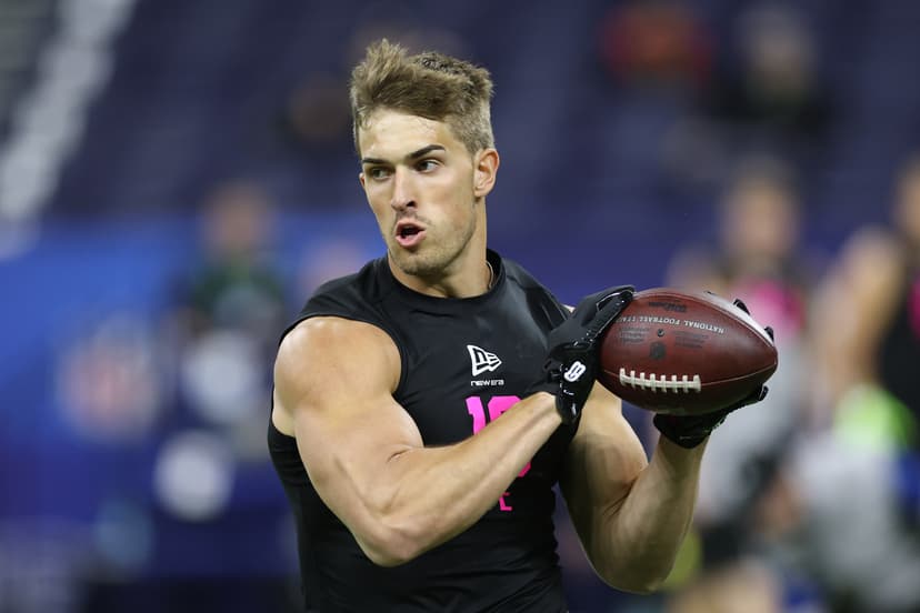 NFL Draft Combine: Notre Dame TE Eli Raridon helps his draft stock