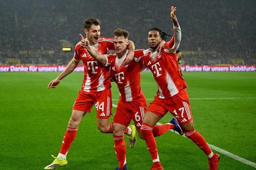 How are you feeling after Bayern Munich’s 3-2 victory over Borussia Dortmund?