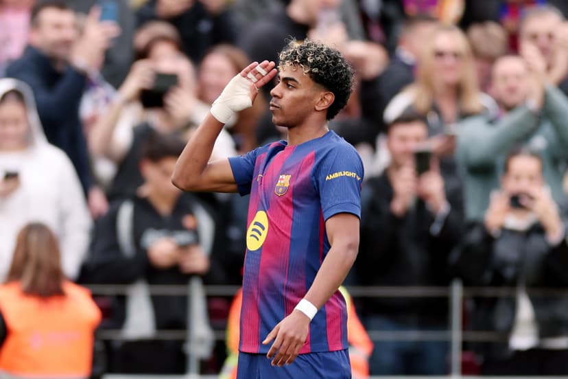 Lamine Yamal reveals what he’ll do with his match ball after scoring first hat-trick for Barcelona