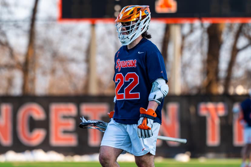 Syracuse men’s lacrosse: Aggressive Orange run past Hopkins, 12-8, down in Baltimore