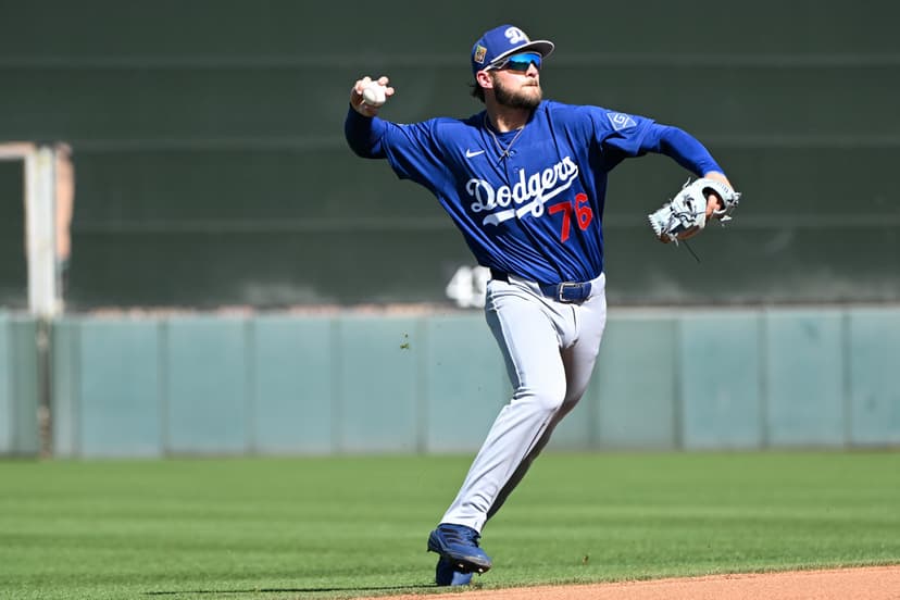 Dodgers vs. Royals spring training game roster