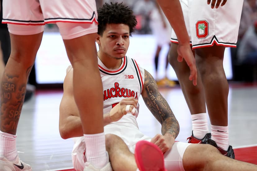 With his fingers taped together, John Mobley Jr. returned to form at the best time for Ohio State