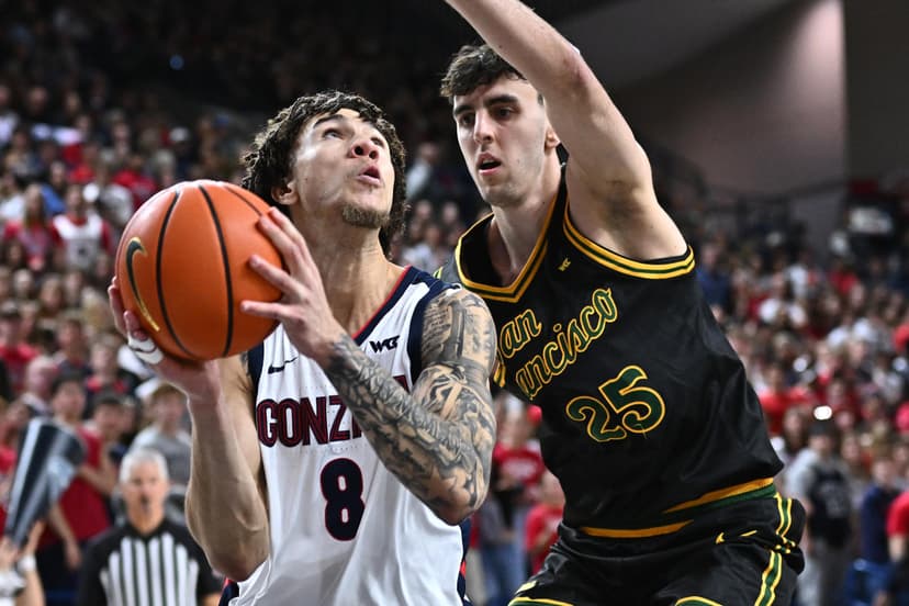 Gonzaga and San Francisco Set for Rematch at Chase Center