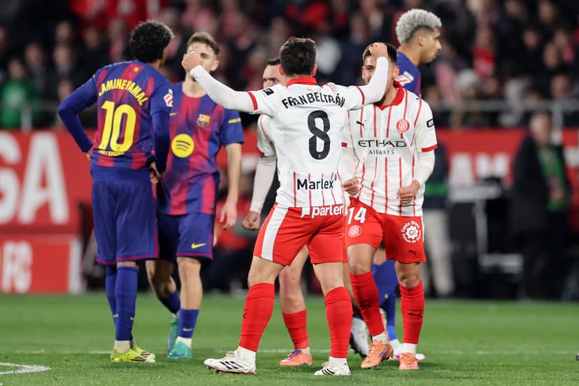 Claudio Echeverri Admits to Stepping on Opponent in Girona's Controversial Win Against Barcelona