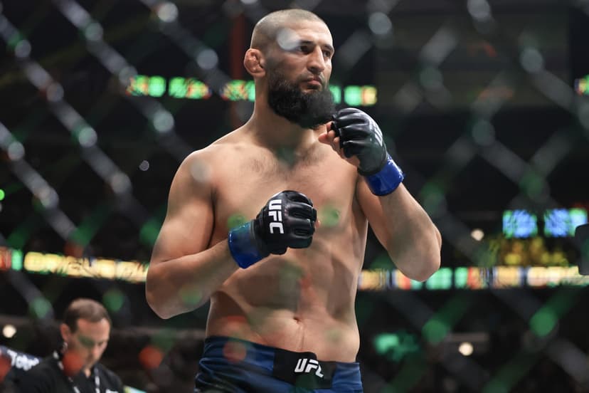 Khamzat Chimaev's Coach Sees Three-Man Race for Next UFC Title Shot