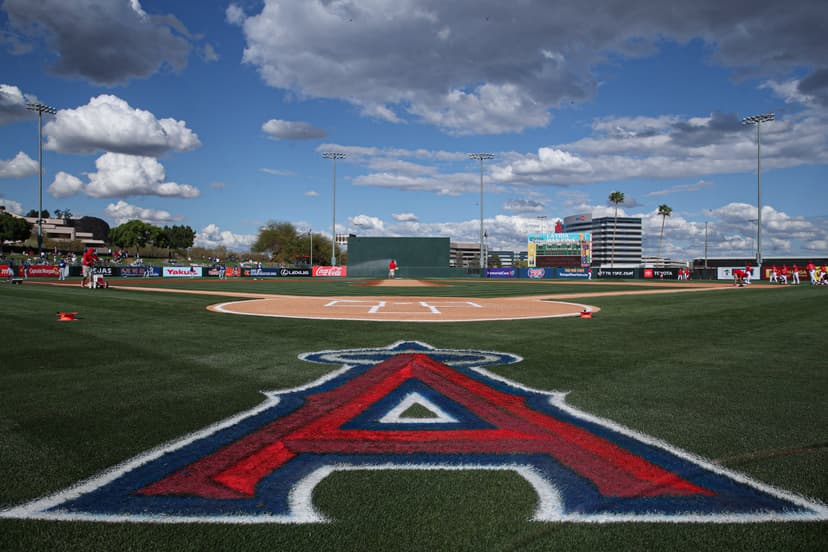 Dodgers Begin Spring Training Against Angels