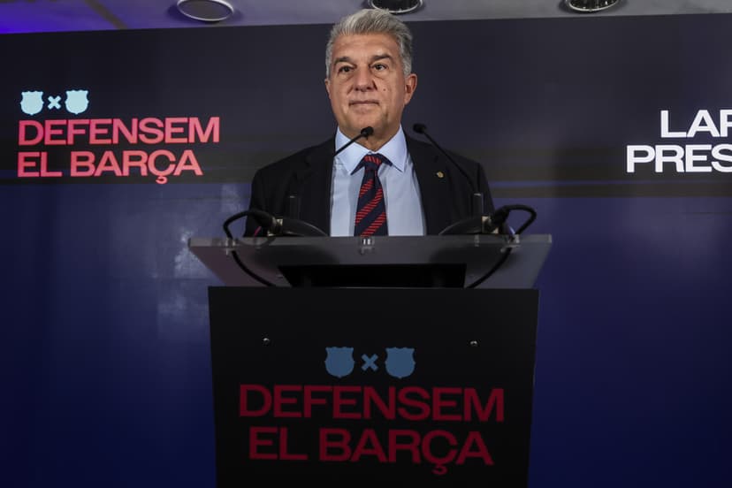 Joan Laporta hits back at ‘nonsense’ lawsuit as Barcelona election heats up