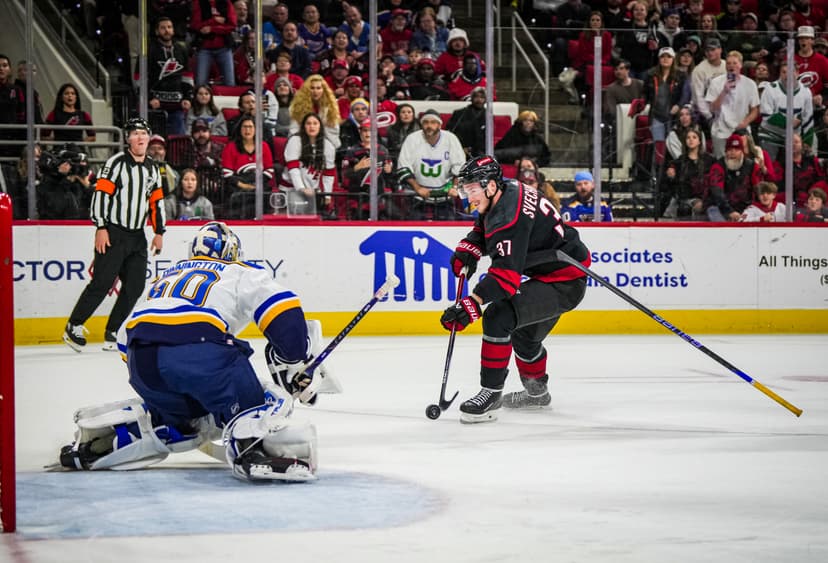 Blues @ Hurricanes – Preview and Game Thread