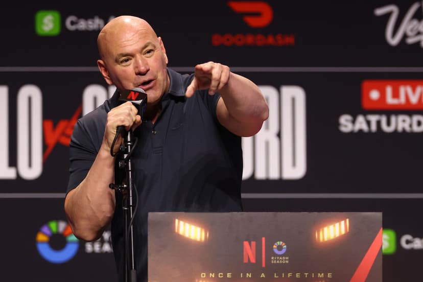 Dana White: ‘It’s not personal’ with Eddie Hearn but he started this fight and he was ‘acting like a p*ssy’