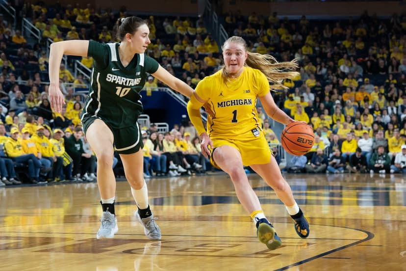Michigan Women's Basketball Defeats Michigan State