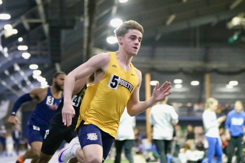 Danny Olsen Wins 200m Gold & Rebreaks Marquette Records