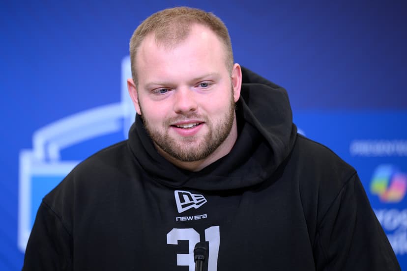 Who stood out on the last day of the NFL Combine?