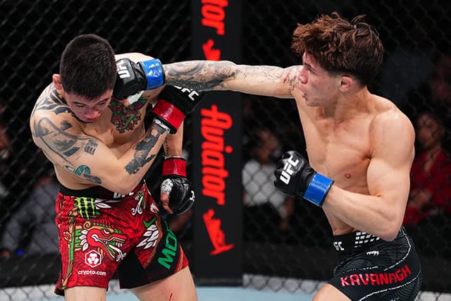 Lone'er Kavanagh set goal to become UFC champ within first 2 years