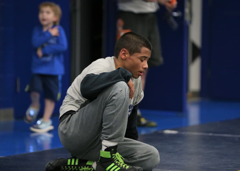 Vince McCoy Aims for IHSAA State Wrestling Championship