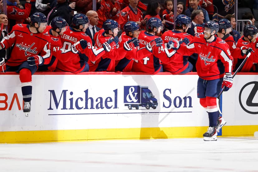 Pierre-Luc Dubois scores 2 goals as the Capitals beat the Golden Knights 3-2