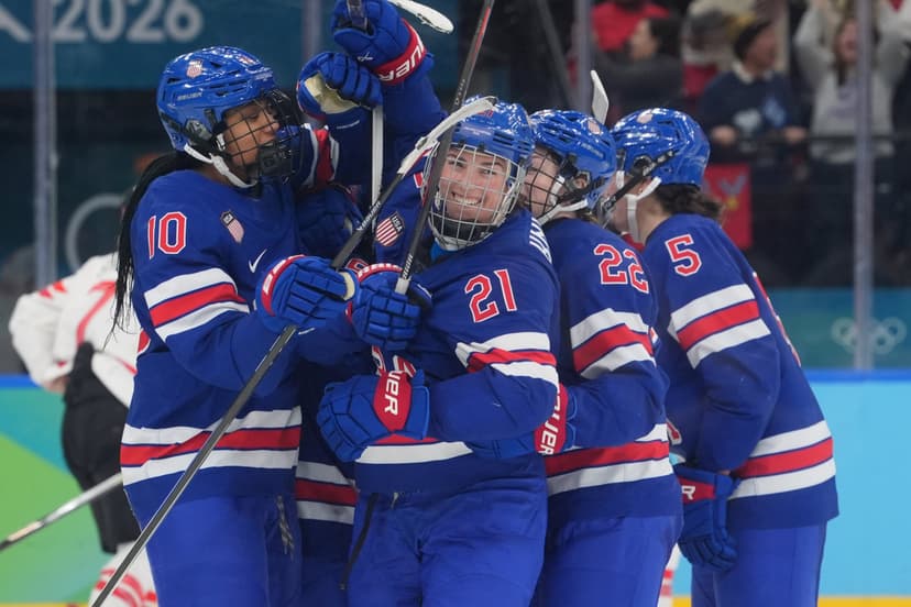 Hilary Knight Secures Gold for USA Women's Hockey in OT Win Over Canada