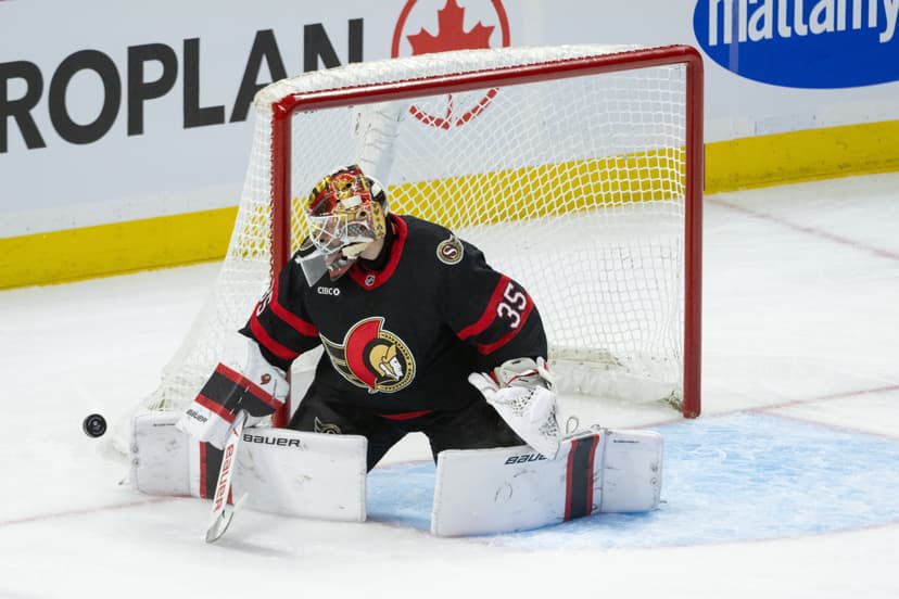 Ullmark Leads the Way in Senators Shutout Over Ducks
