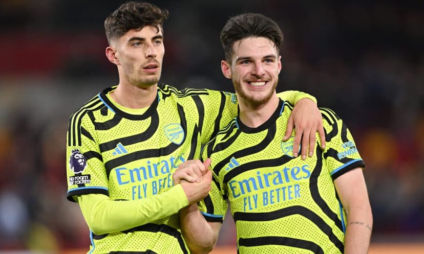 Arsenal duo Declan Rice and Kai Havertz are match fit, will travel with the squad to face Brighton