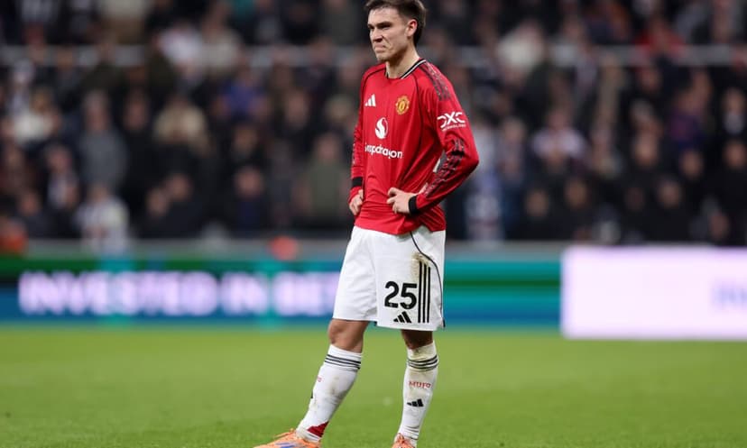 Manchester United midfielder Manuel Ugarte is often one of the first to leave Carrington after training