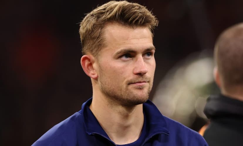 Manchester United defender Matthijs de Ligt has been doing gym and rehab work this week