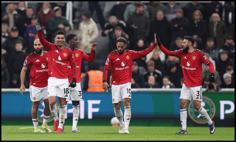 Spotted: Summer signing’s antics made Casemiro ‘drop to his knees in disbelief’ vs Newcastle