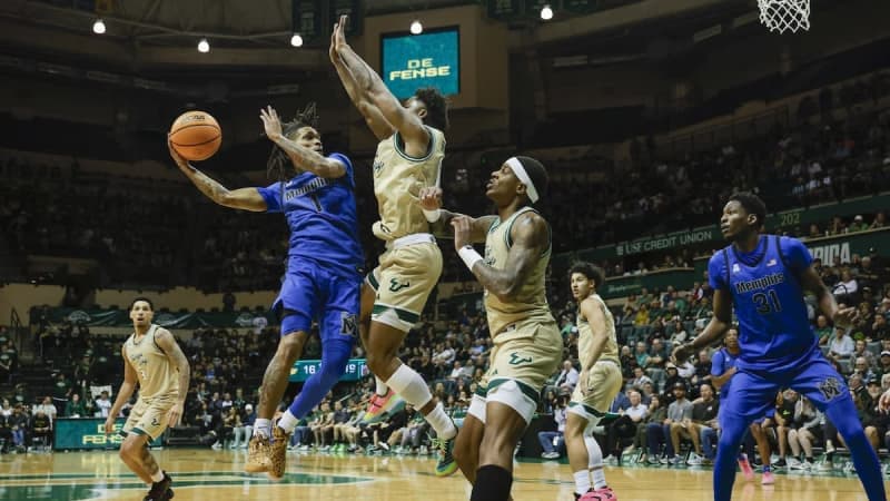 USF Men's Basketball Continues Strong Run with Rout of Memphis
