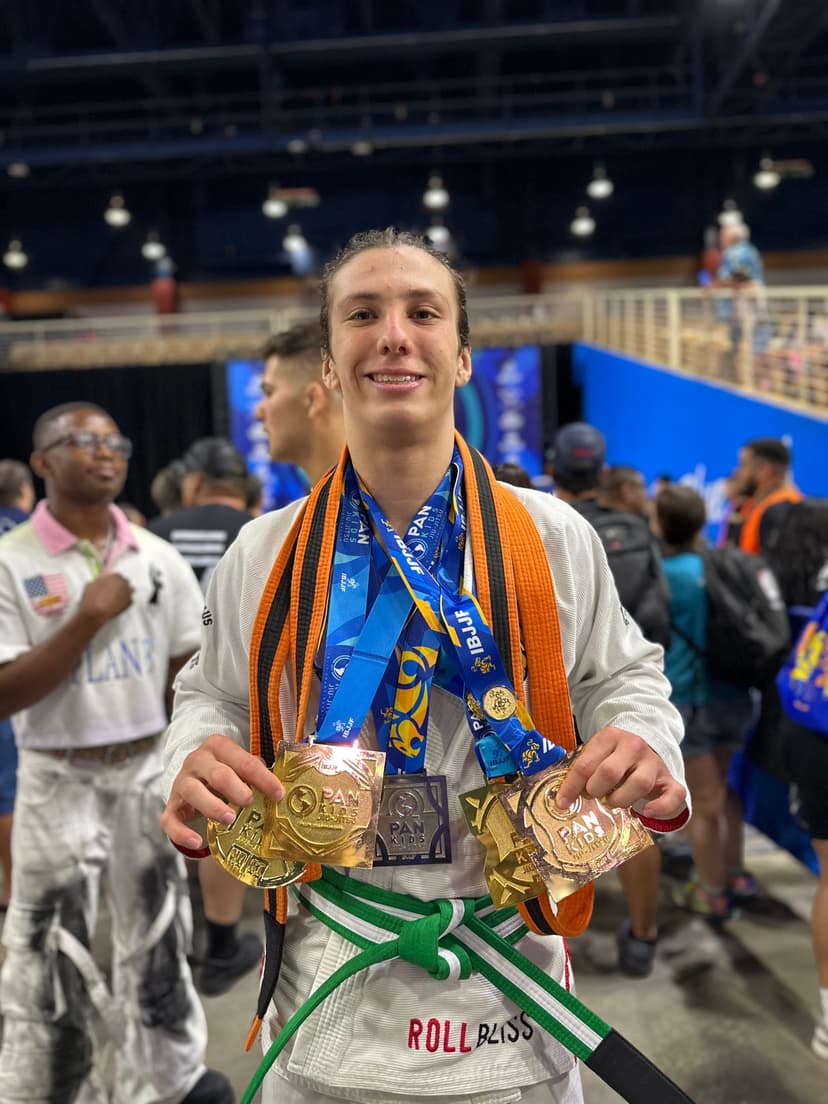 NJ High School Wrestler Balances Commute with Global Jiu-Jitsu Success
