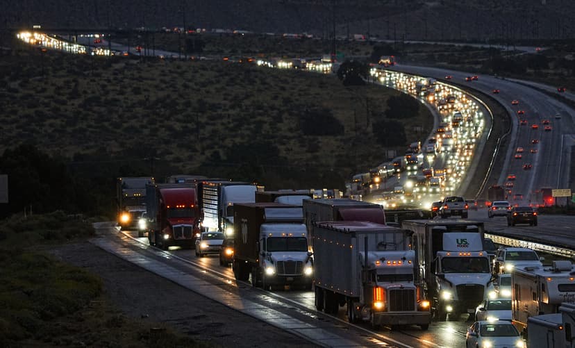 North Indian Canyon Road Closed Due to Flooding in Palm Springs