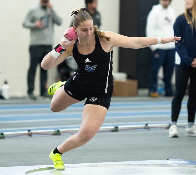GVSU's Paige Westra pushes through pain to be one of top throwers in NCAA