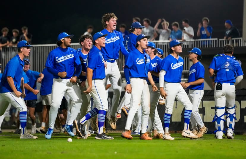 Canterbury baseball beats Bishop Verot in extra inning thriller