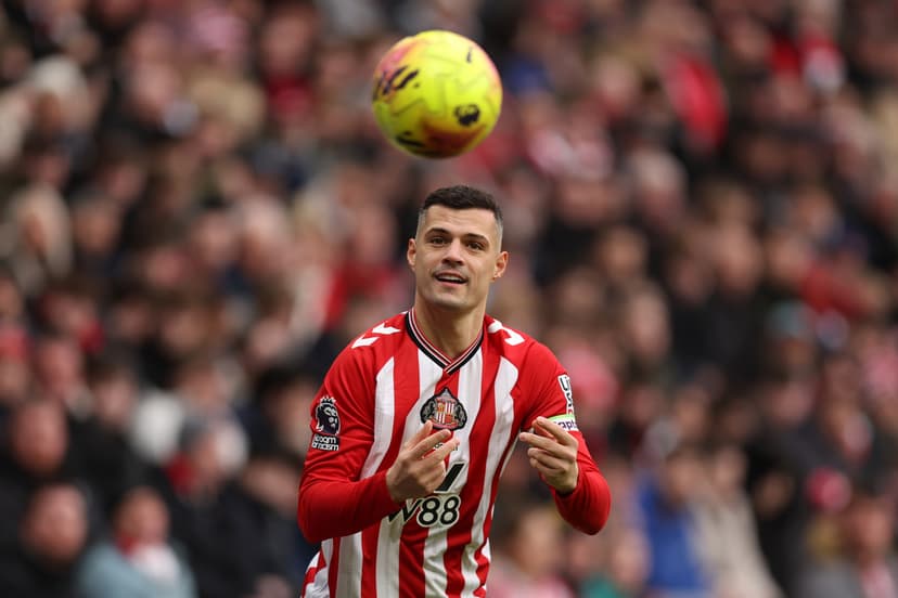 Sunderland Captain Granit Xhaka Provides Injury Recovery Update