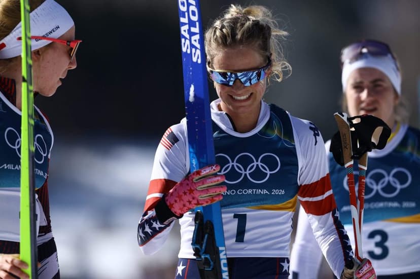 Jessie Diggins Concludes Olympic Career with All-Out Effort