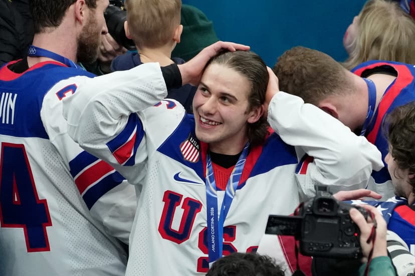NHL star Jack Hughes bashes haters over Team USA White House visit