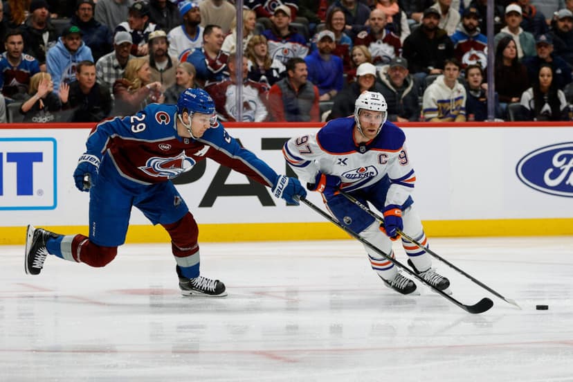 Connor McDavid showers love for ‘great player’ Nathan MacKinnon