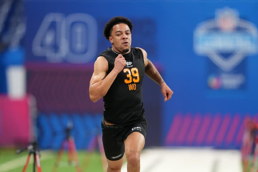 Top 40-yard dash times at 2026 NFL combine