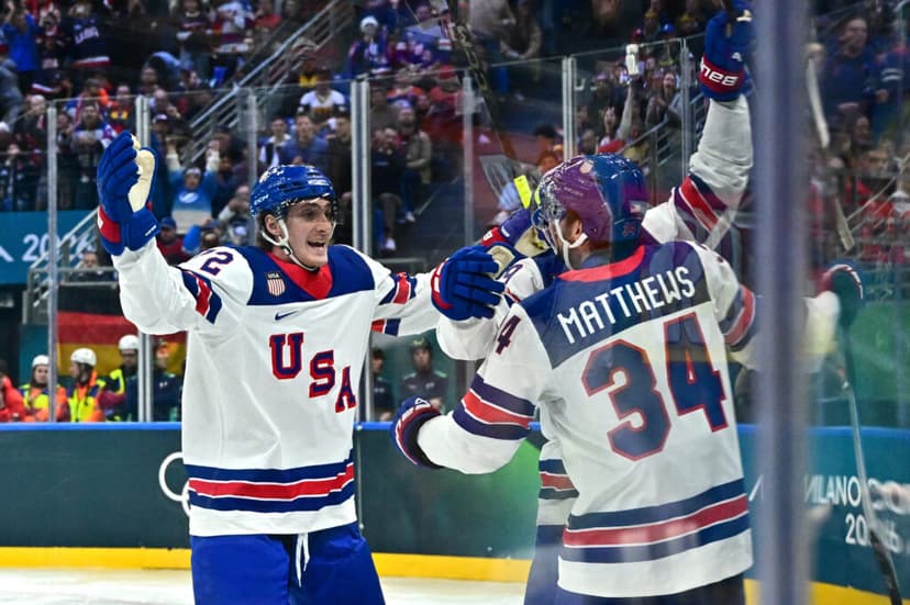 Team USA Men's Hockey Breaks Tie with Sweden in Olympic Quarterfinal