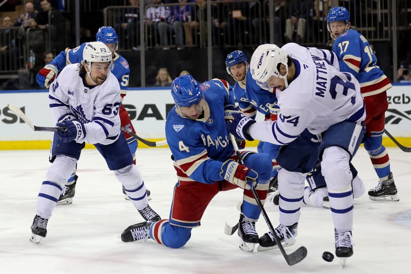 Auston Matthews accepts ‘hasn’t been easy’ for Maple Leafs after loss to Rangers
