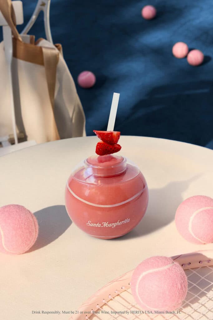 Miami Open introduces Love All Frosé cocktail in eye-catching cup