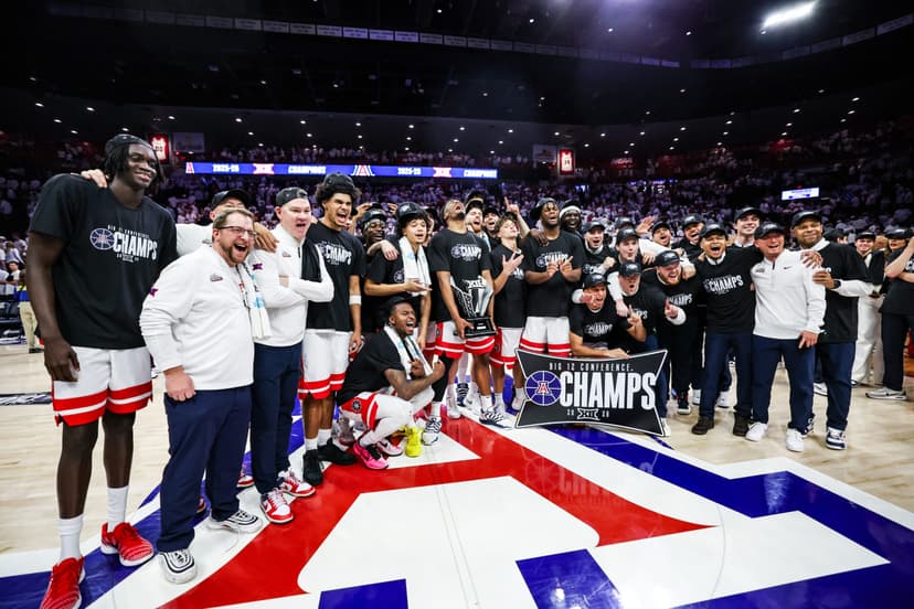 First look at Big 12 Tournament’s epic LED basketball court