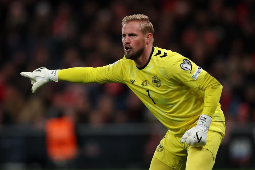 Kasper Schmeichel facing difficult Denmark gloves decision