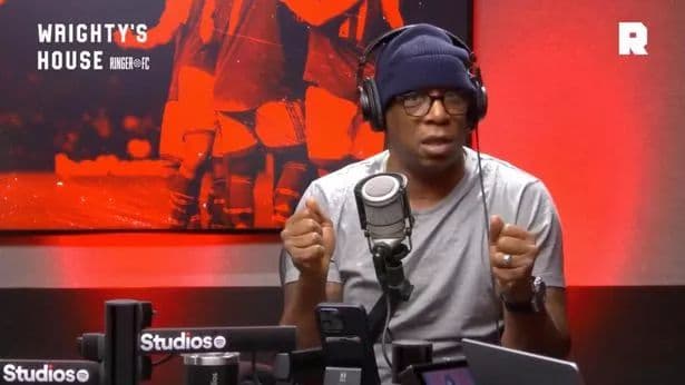 Ian Wright is very confident that Arsenal will beat Chelsea by 2 goals this weekend